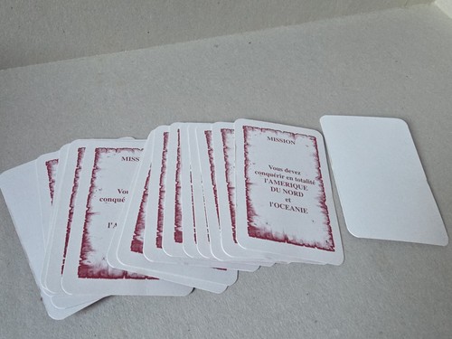 Lot cartes mission - 14,