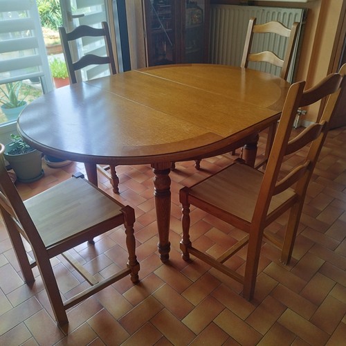 Table salle manger - manger, ovale