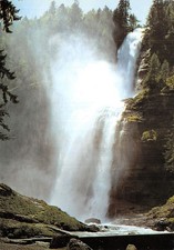 74 SIXT LA CASCADE DU ROUGET AU PRINTEMPS