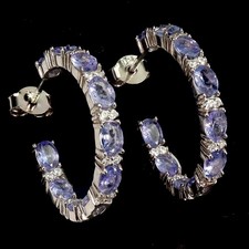 925 Argent Sterling Boucles