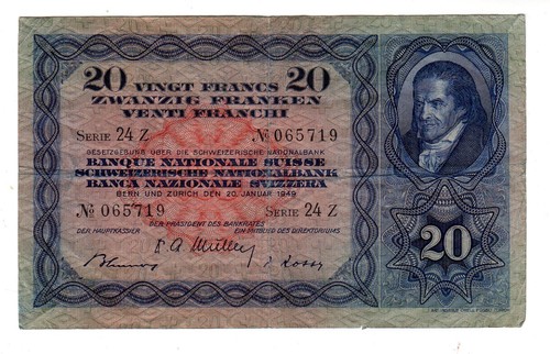 Suisse switzerland billet - switzerland,