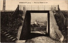 CPA Perrigny Pont du Chemin de