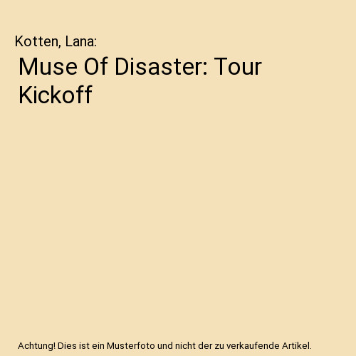 Muse disaster tour - disaster:,