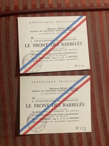 Cartons invitation - 2, d'invitation