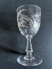 6 verres à Porto en cristal anciens excellent état