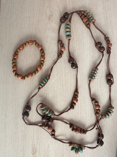 Parure ethnique lot sautoir - ethnique,