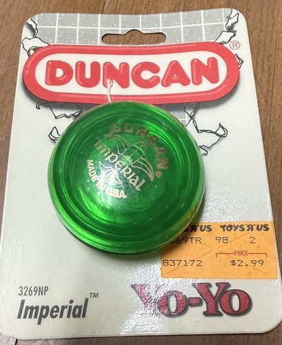 New duncan imperial yoyo green - imperial,
