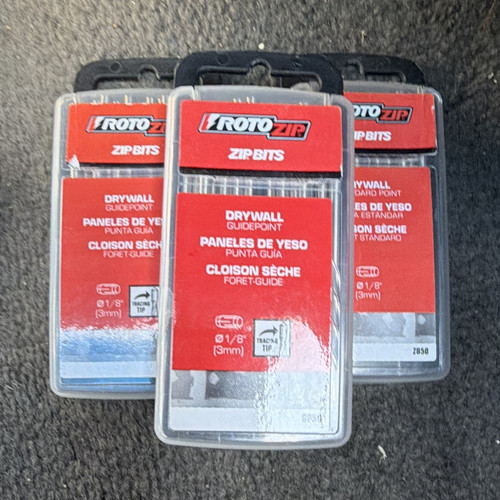 Rotozip zip bits drywall - bits,