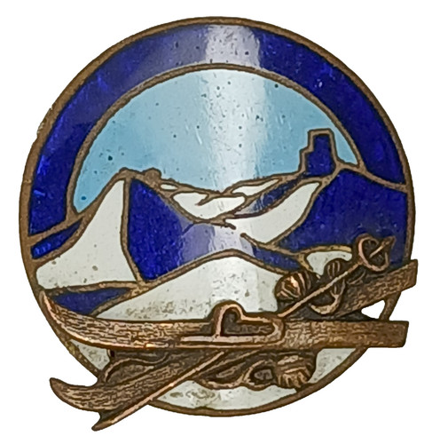 Insigne montagne ski msk - montagne,