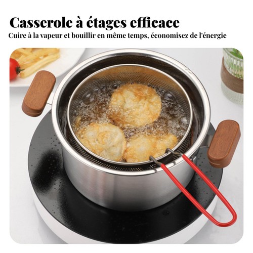 Petite friteuse acier - friteuse, en