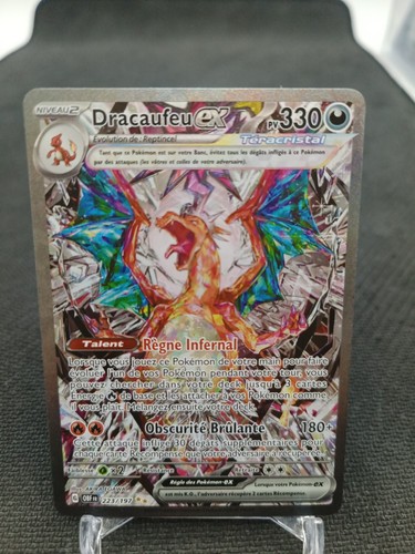 Dracaufeu 223 197 carte - ex,