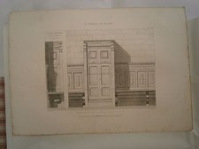 Planche gravure mobilier