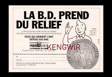PUB  PUBLICITE ADVERTISING  Médaille  TINTIN  des années 70  Vintage 70's  HERGE