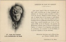 CPA SENS Jean du Cognet a la Cathedrale de Sens - Legende (1198598)