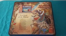 Rare ancienne boite fer - ancienne, en