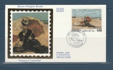 enveloppe 1er jour  tableau