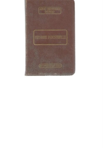 Aide memoire dunod physique - aide-memoire,
