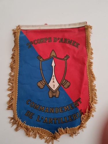 Fanion militaire ancien - fanion, 2e