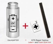 ADAPTATEUR Batterie + Kit: YASHICA Electro 35 G, GT, GL, GS, GSN ,GTN , MG-1, Ax
