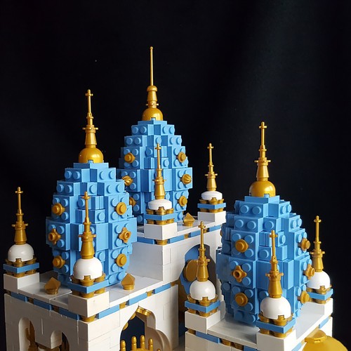 Floating castle model avec - castle,