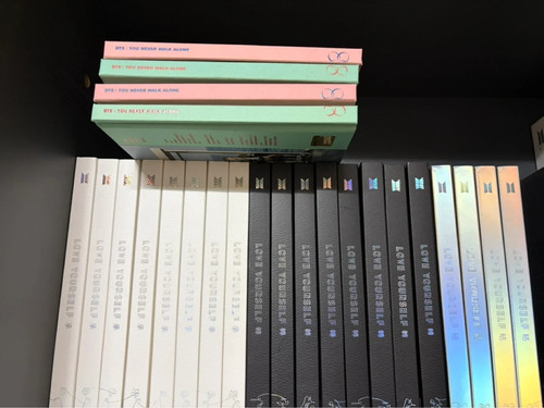 Lot albums bts carte - 24,