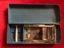 rasoir rare ancien rasoir APOLLO typ kirby repasseur ALLEGRO antique razor + box