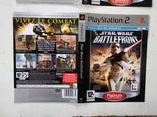 Jaquette/Front-Back cover Star wars battlefront Sony Playstation PS2 FR