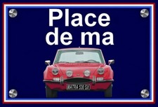 plaque " PLACE DE MA MATRA 530