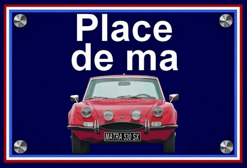 Plaque place ma - de, 530