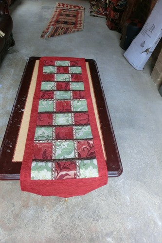 Turkish patchwork table runner - patchwork,