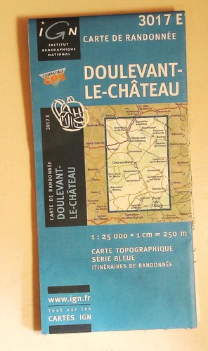 Carte ign 3017 - carte, e