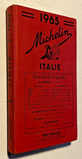 Guide Michelin Rouge ITALIE  1965 -  Bel Etat.