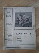 Sears Lawn Tractor Owner's Parts Manual Model 502.255143  39 - pages