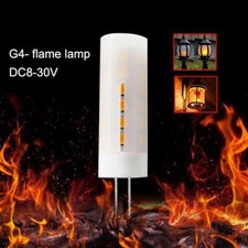 Ampoule LED G4 à effet flamme
