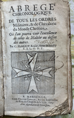 Abrégé ordres militaires - ordres, &