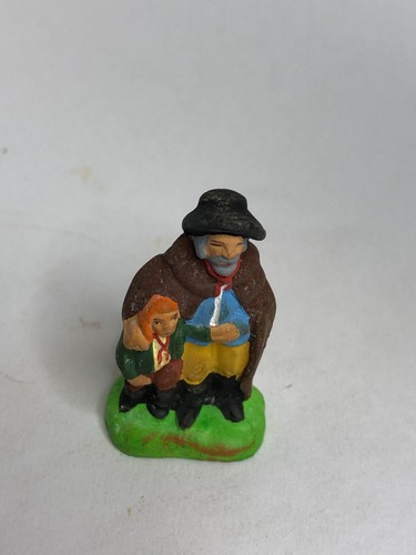 Santon ancien aveugle - , et