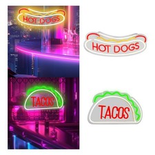 Enseigne Lumineuse Éclairage Décoratif Panneau Mural Veilleuse de Fête Lampe