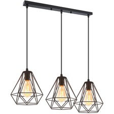 3 Lampes Suspension Luminaire