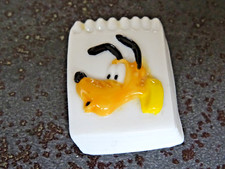 TOP COLLECTION FEVE / FIGURINE / BEAN / LUCKY CHARM PLUTO DISNEY RARE !