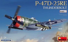(MIN48009) - Miniart 1:48 - P-47D-25RE Thunderbolt, Basic Kit