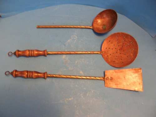 Vintage copper bbq grill - vintage,