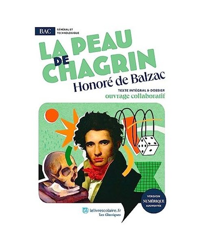 Peau chagrin honoré - chagrin,,