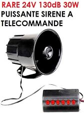 SIRENE ELECTRONIQUE 24V 6 SONS