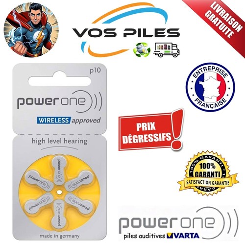 Piles auditives varta jaune - piles,