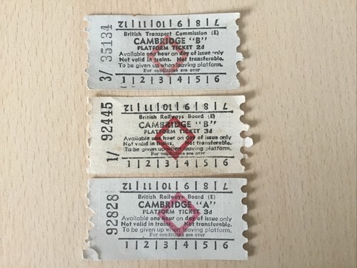 Platform ticket s - b,r,b,,