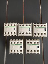 Lot de 5 Bloc de contact auxiliaire Schneider LADN22 contacts 2 NF + 2 NO