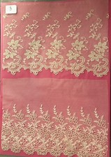 DENTELLE ANCIENNE   SUR CARTON