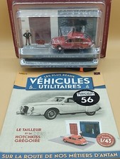 1/43 Hotchkiss Grégoire & Diorama "Le Tailleur" Véhicules Utilitaires IXO Altaya
