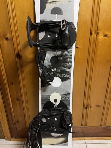 Snowboard and bindings - snowboard,