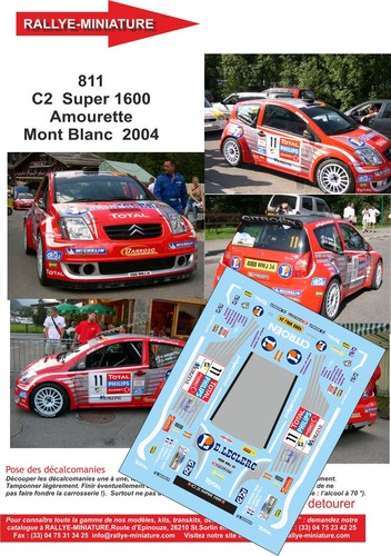Decals ref 0811 citroen - 0811,